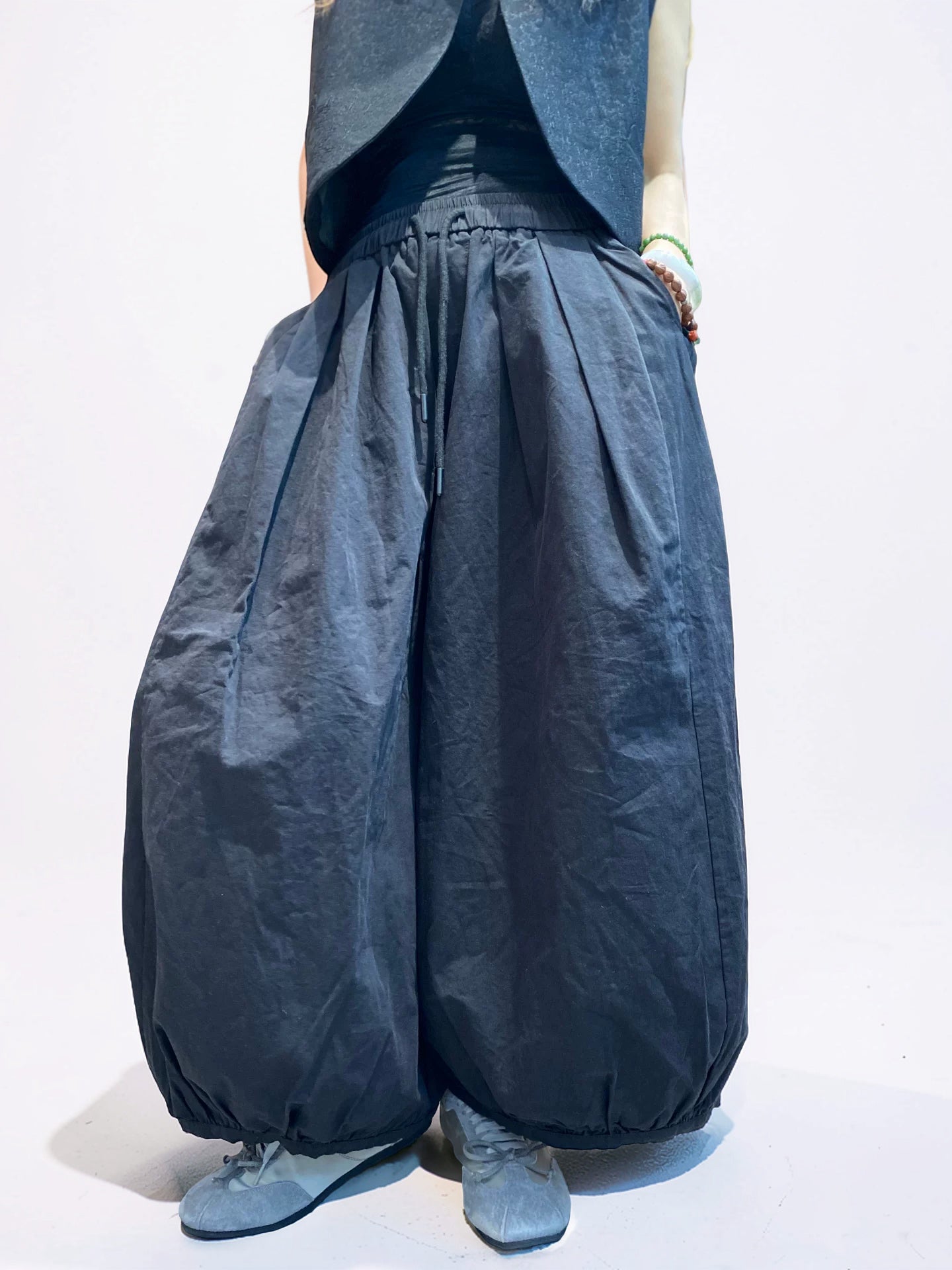 Oversized Sculptural Balloon Pants