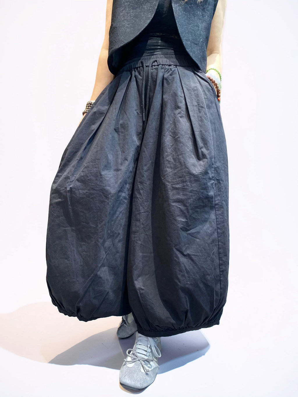 Oversized Sculptural Balloon Pants