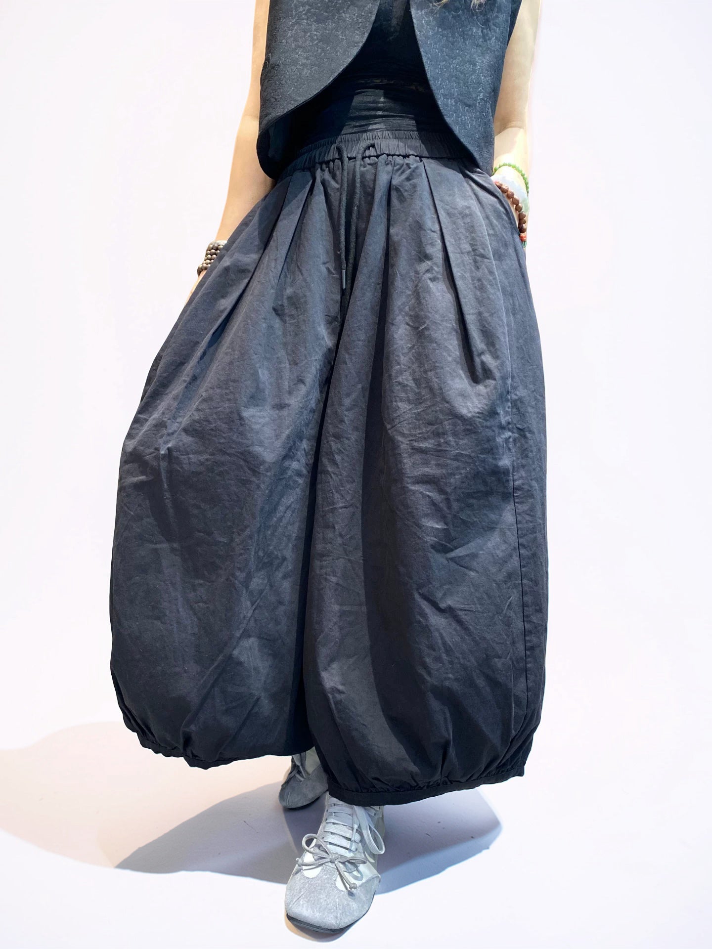 Oversized Sculptural Balloon Pants