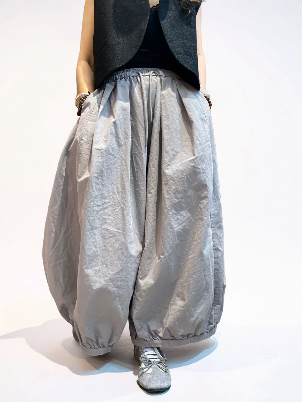 Oversized Sculptural Balloon Pants