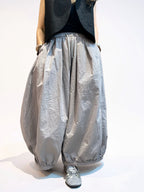Oversized Sculptural Balloon Pants