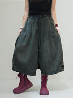 Patchwork Harem Pants