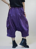 Loose Denim Harem Pants  | Oversized Cargo Pants