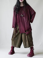 Hand Dyed Cotton Tunic Top