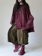 Hand Dyed Cotton Tunic Top