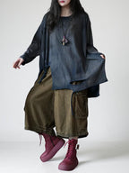 Hand Dyed Cotton Tunic Top
