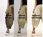 Patchwork Wide Leg Denim Pants