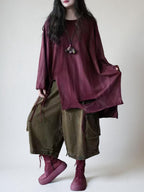 Hand Dyed Cotton Tunic Top