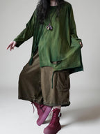 Hand Dyed Cotton Tunic Top