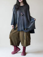 Hand Dyed Cotton Tunic Top