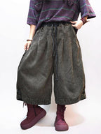 Patchwork Harem Pants