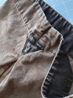 Patchwork Harem Pants