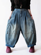 Vintage Washed Workwear Pants