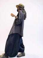 Oversized Asymmetrical Cotton T-Shirt