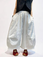 Lightweight Japanese Balloon Pants | Breathable Cotton | Oversized Avant-Garde Trousers
