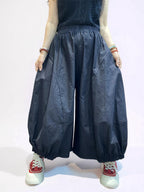 Lightweight Japanese Balloon Pants | Breathable Cotton | Oversized Avant-Garde Trousers