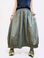 Lightweight Japanese Balloon Pants | Breathable Cotton | Oversized Avant-Garde Trousers