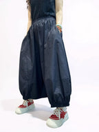 Lightweight Japanese Balloon Pants | Breathable Cotton | Oversized Avant-Garde Trousers