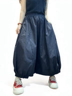 Lightweight Japanese Balloon Pants | Breathable Cotton | Oversized Avant-Garde Trousers