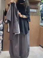 Oversized Asymmetrical Cotton T-Shirt